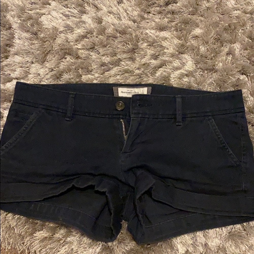 Navy Short Shorts